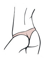 Жіночі трусики стрінги